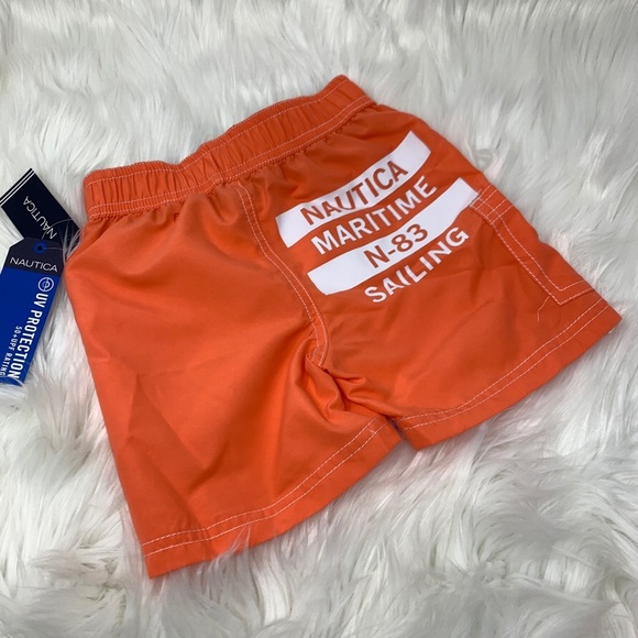 Nautica Hibiscus Anchor Swim Trunk w Graphic - Picture 5 of 10